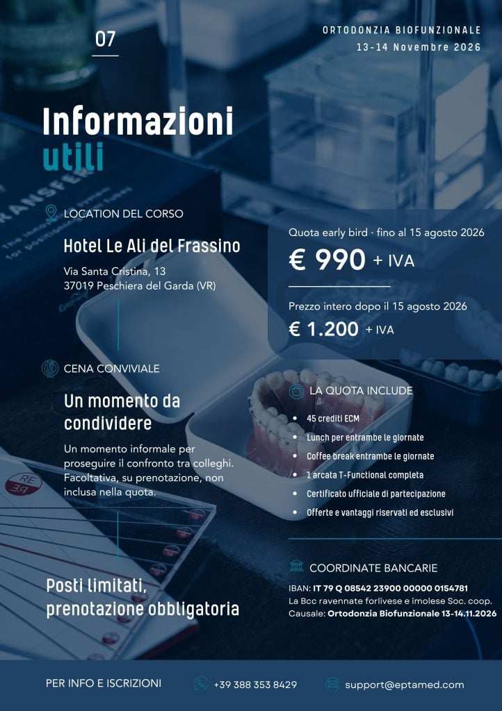 Ortodonzia Biofunzionale Peschiera del Garda 13-14 Novembre 2026 - pagina 7