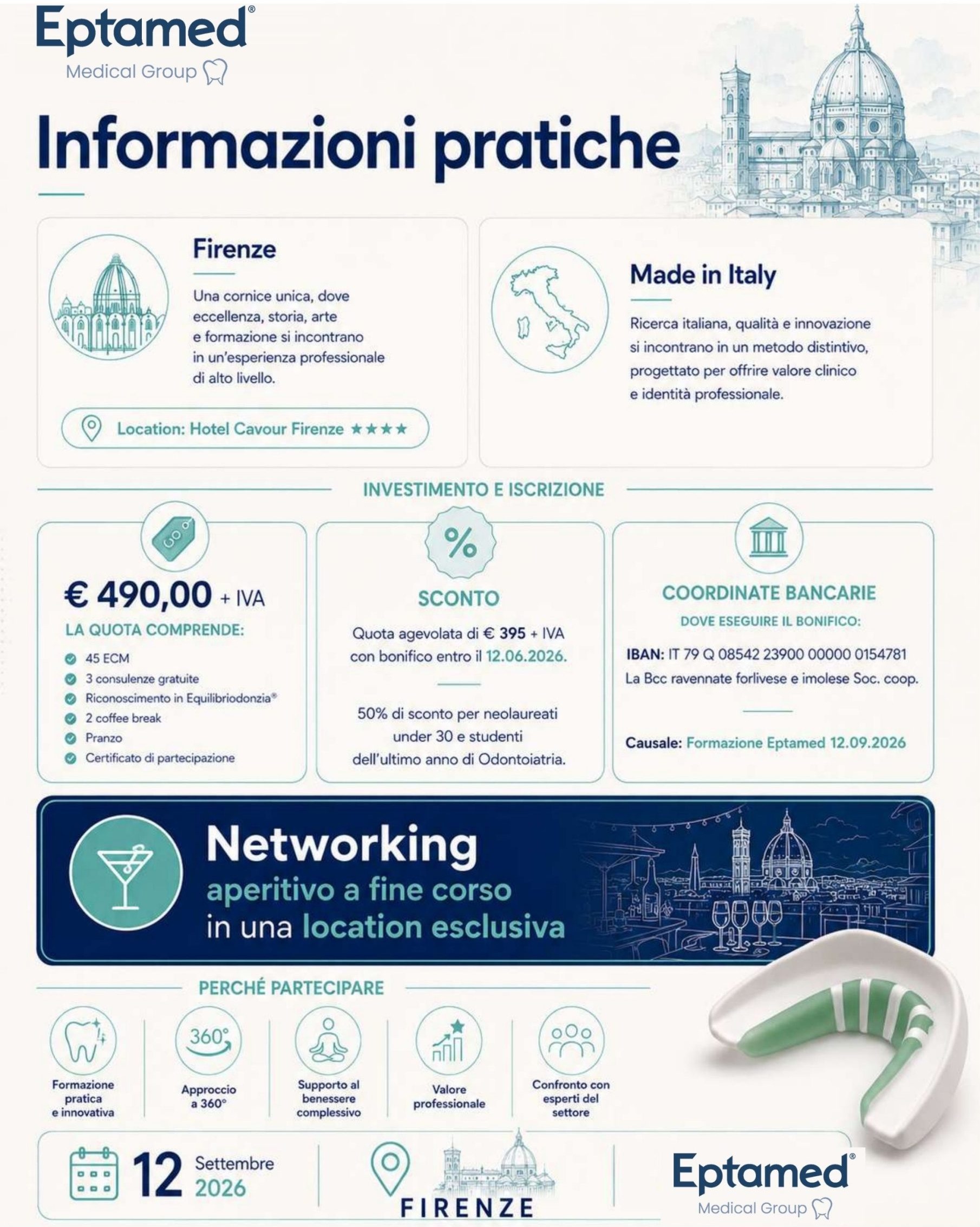 Formazione in Equilibriodonzia – Firenze 12 settembre 2026 – informazioni pratiche